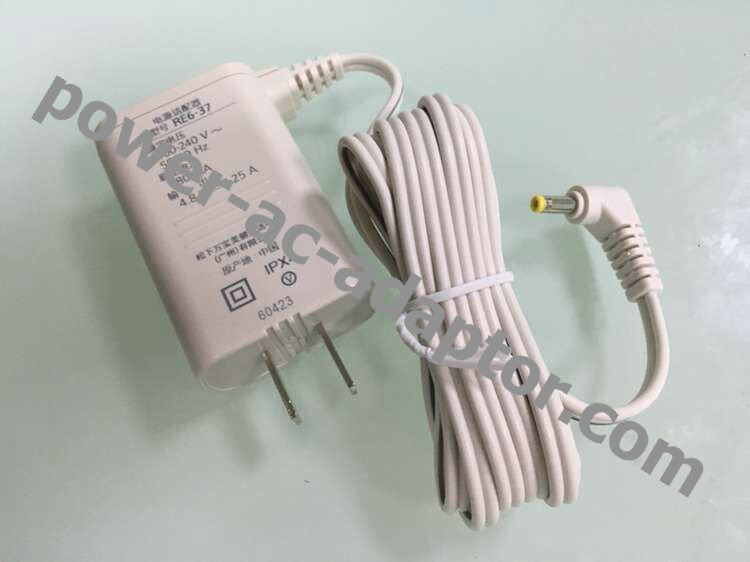 Original 4.8V 1.25A Panasonic RE6-37 SW54 AC Adapter charger